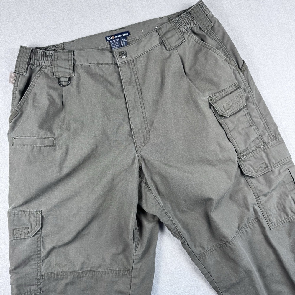 5.11 Tactical Taclite Pro‎ Pants Men 38x30 Green Cargo Police Utility Workwear